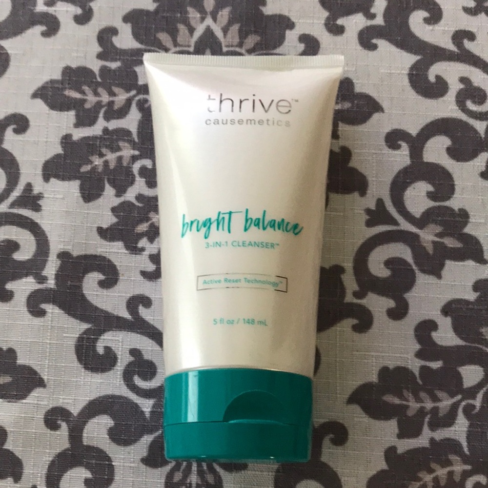 Brand New Thrive Causemetics Bright Balance 3-in-1 Cleanser